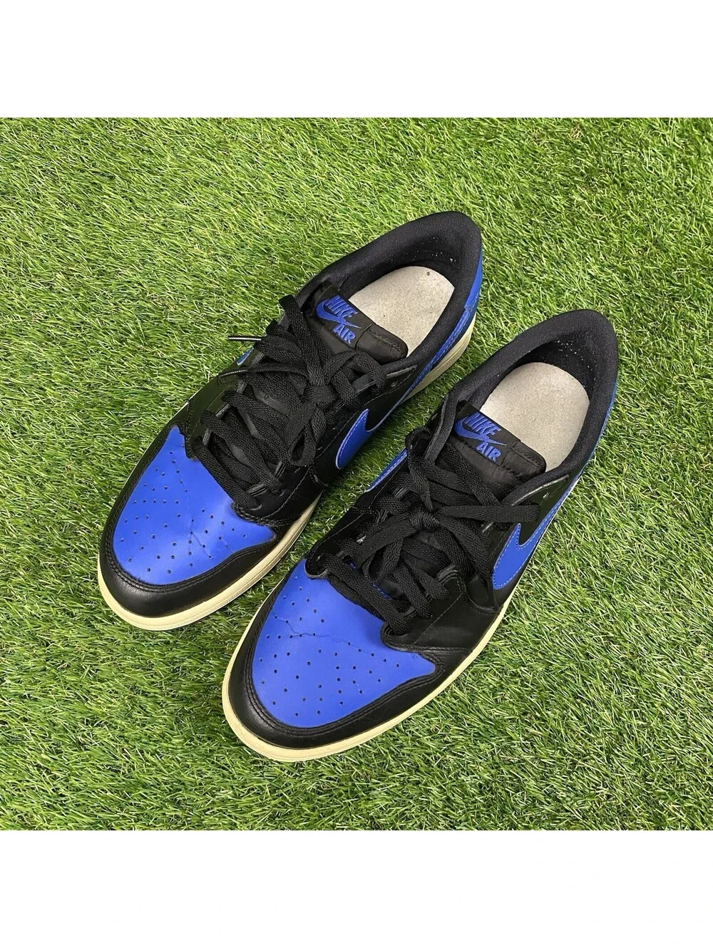 Nike Air Jordan Retro 1 Low Royal 2015 Men's Size 11.5 Pre-Owned Rare 705329-004